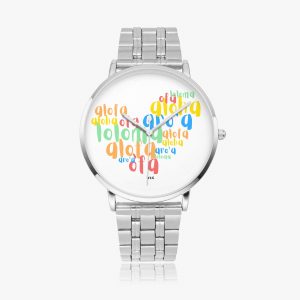 Pacific - Love - Steel Strap Quartz watch